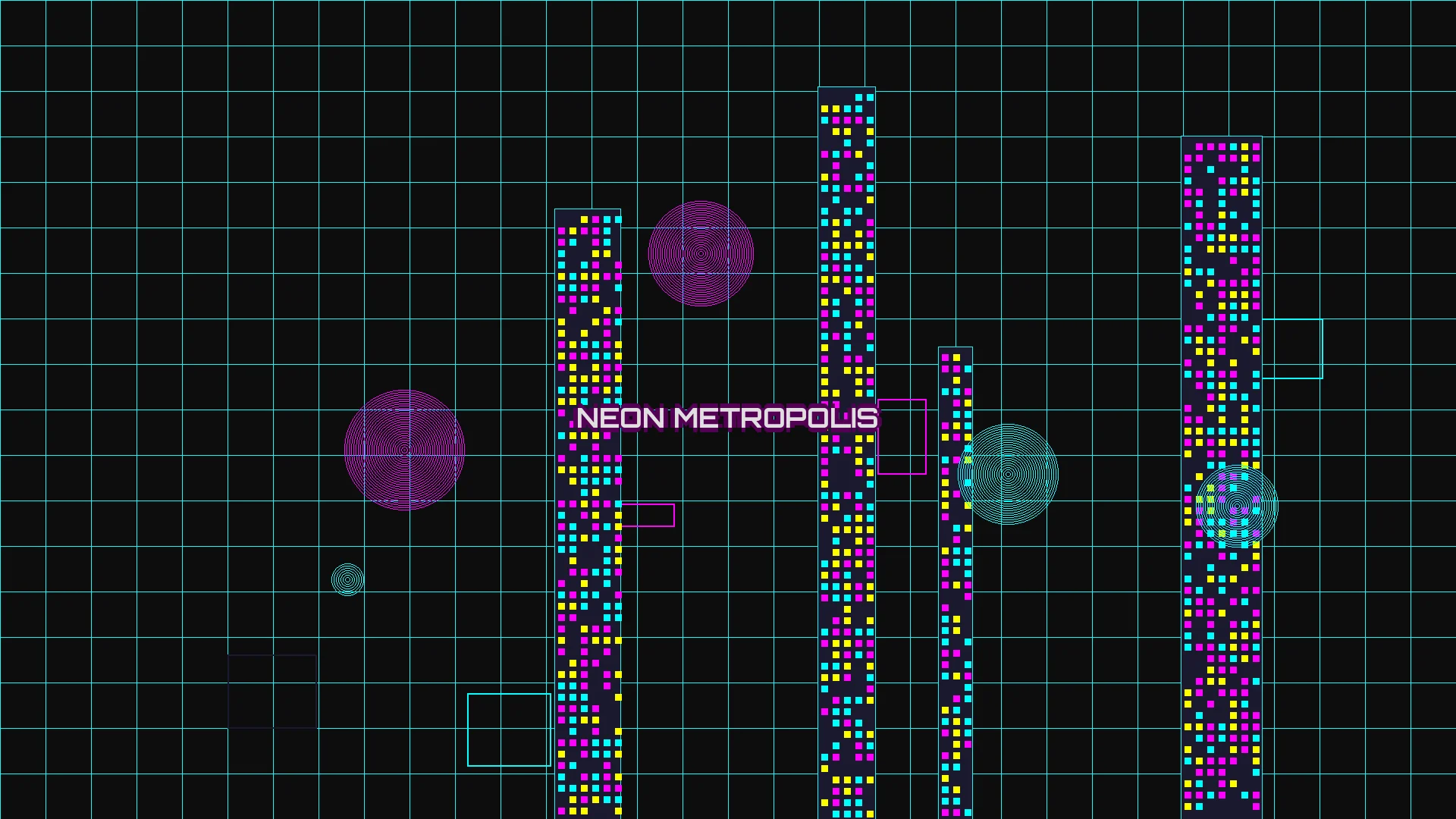 pp电子霓虹都市赛博朋克夜景